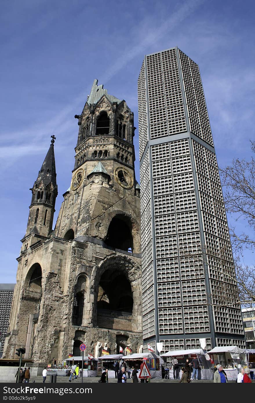 Kaiser-Wilhelm-Gedaechtniskirche in Berlin Germany