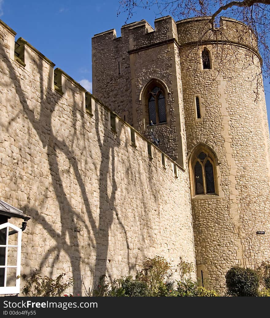 The Salt Tower - part of the Tower of London, London, England.