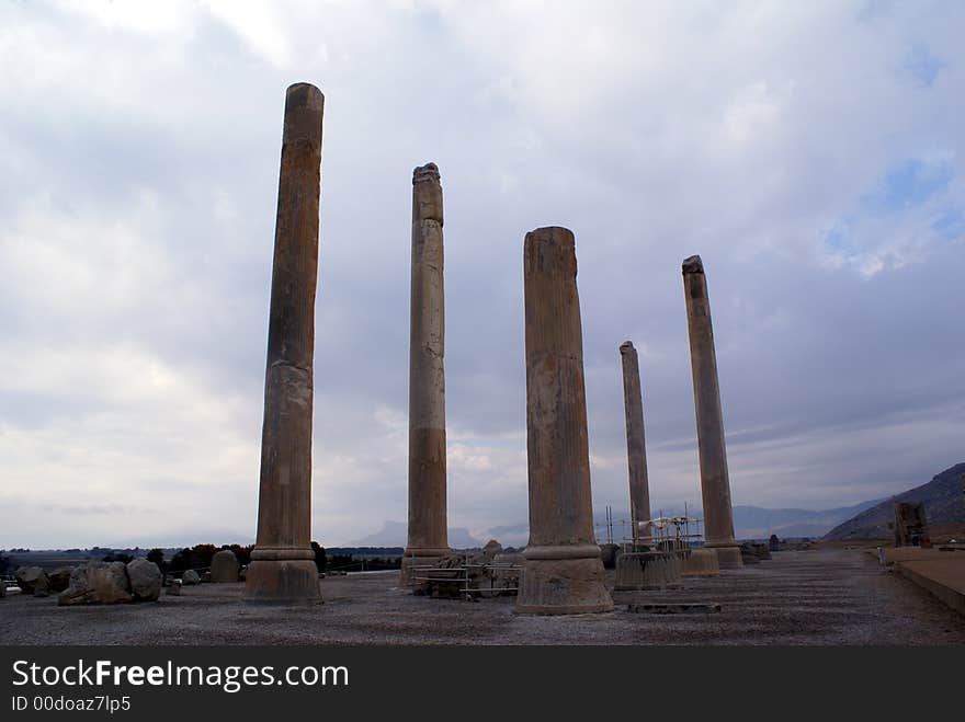 Columns in Persepolis