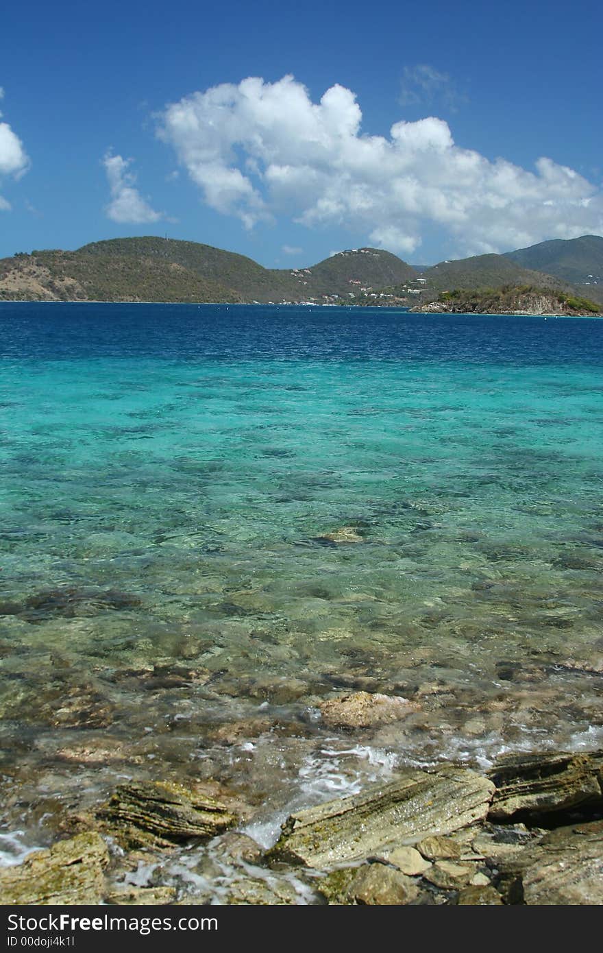 Craggy Shoreline, USVI