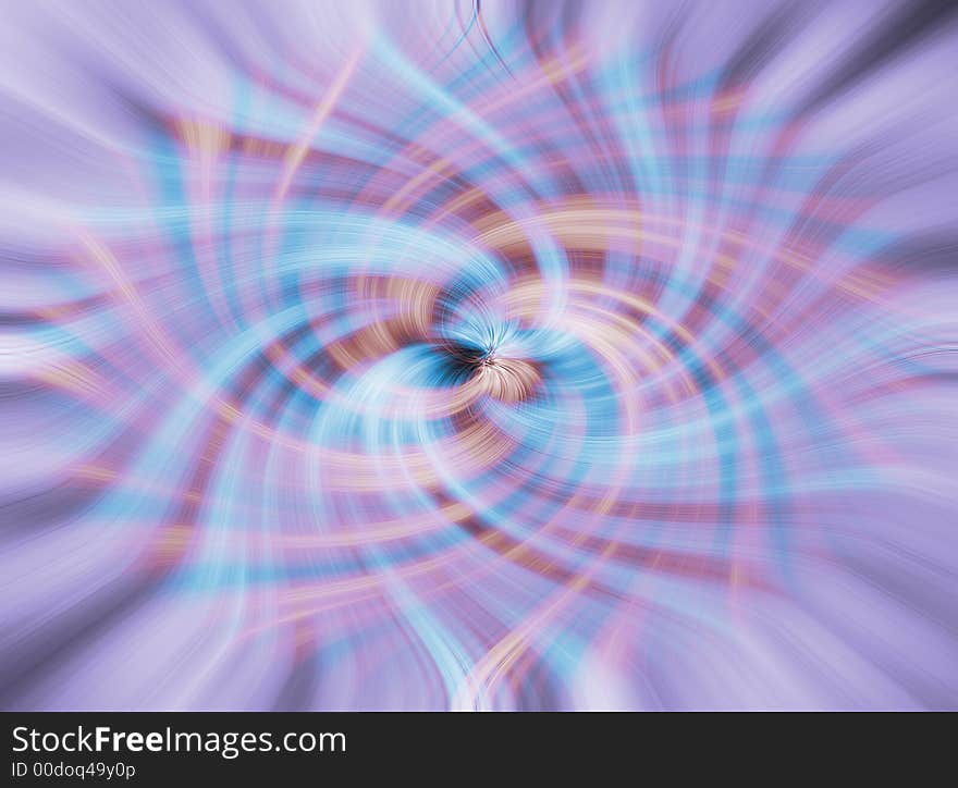 Abstract and colorful background with some twirls. Abstract and colorful background with some twirls