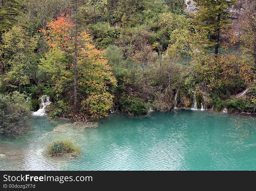 Autumn in the Plitvice National Park, Croatia