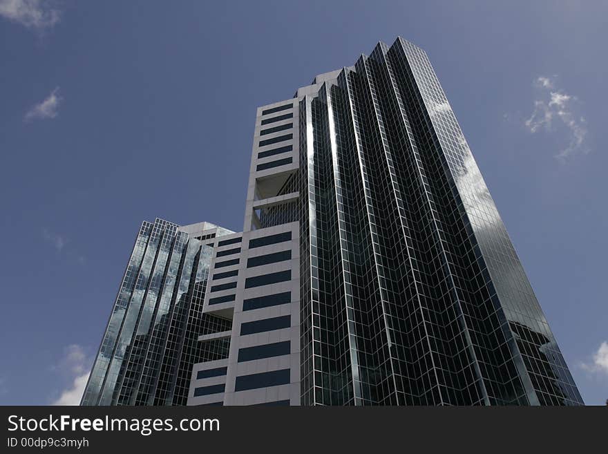 Modern Tall Urban Office Building In Sydney, Australia