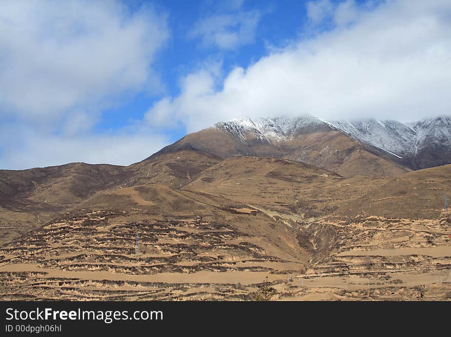 Plateau landscape