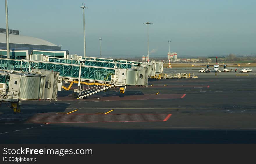 Jetways at the Prague Airport, II. Jetways at the Prague Airport, II