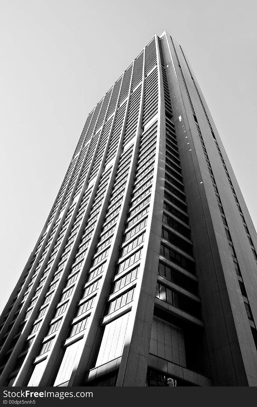 Another skyscraper / office building in downtown Chicago. Another skyscraper / office building in downtown Chicago.