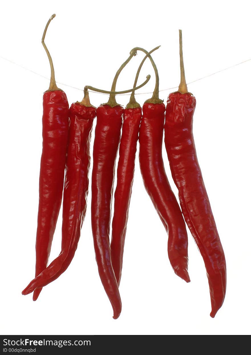 Drying Peppers