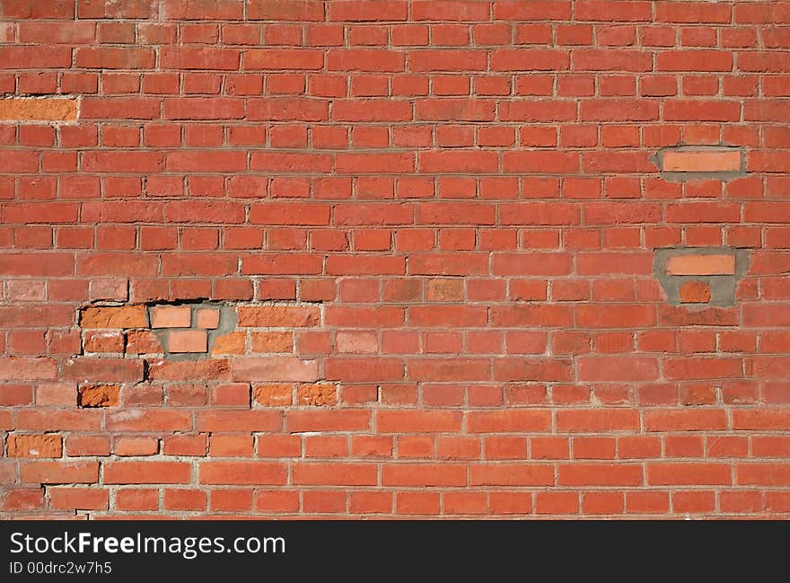 Brick wall of the Kremlin, Moscow. Brick wall of the Kremlin, Moscow