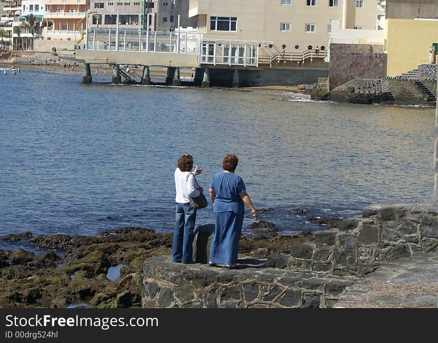 LOOKING AT THE COAST