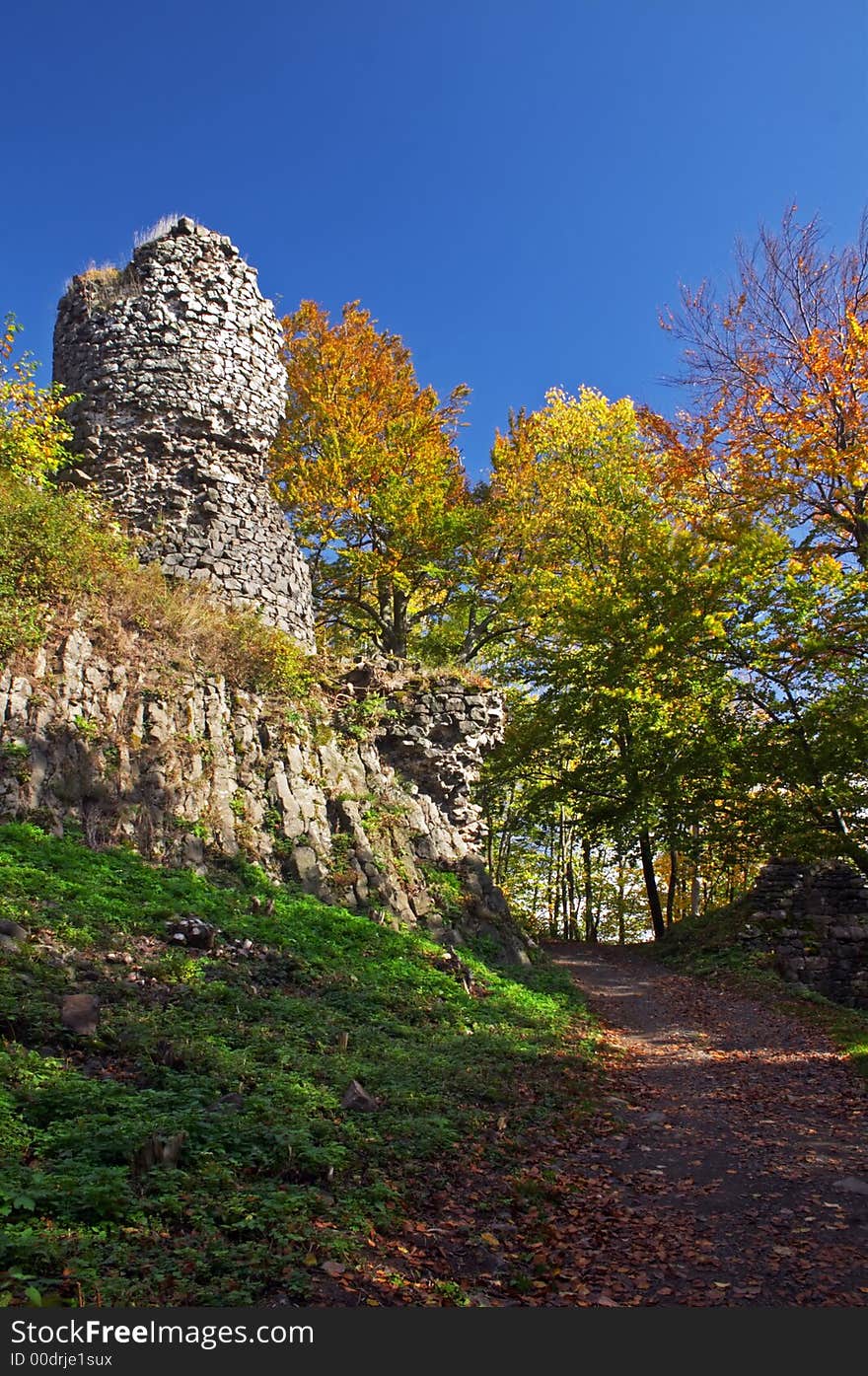 Ruins of castle