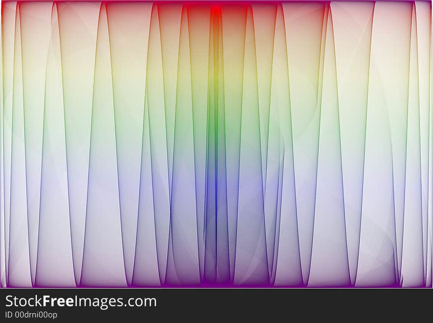 Rainbow Curtain