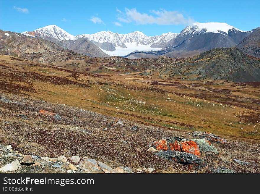 Mountains landscape.