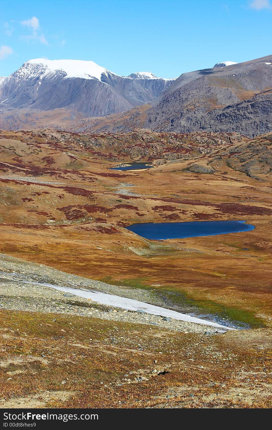 Mountains Landscape.