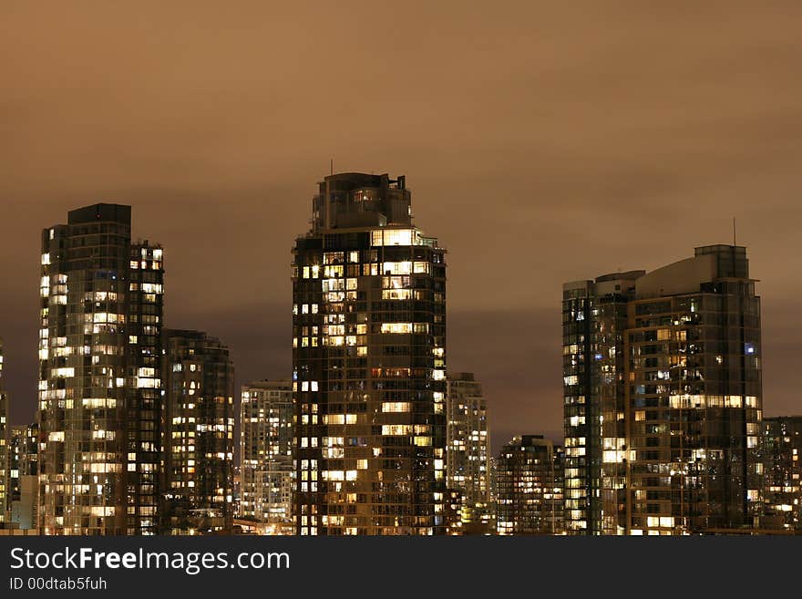 High-rise residential units in vibrant built-up area. High-rise residential units in vibrant built-up area.