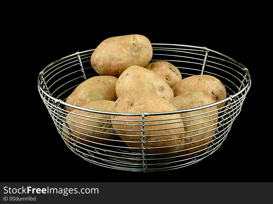 Fresh potatoes