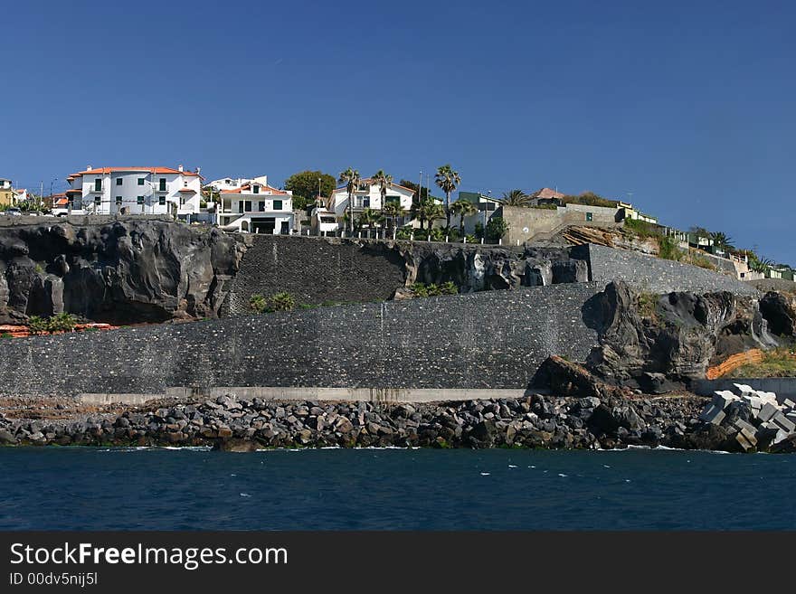 Fisherman village not far from Funchal, Madeira,