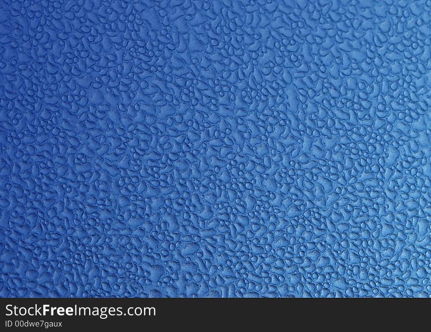 Little water drops on metalic blue background. Little water drops on metalic blue background