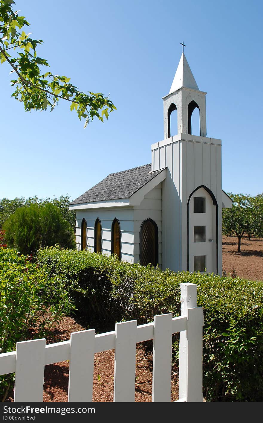 The smallest Christian church in the world. The smallest Christian church in the world