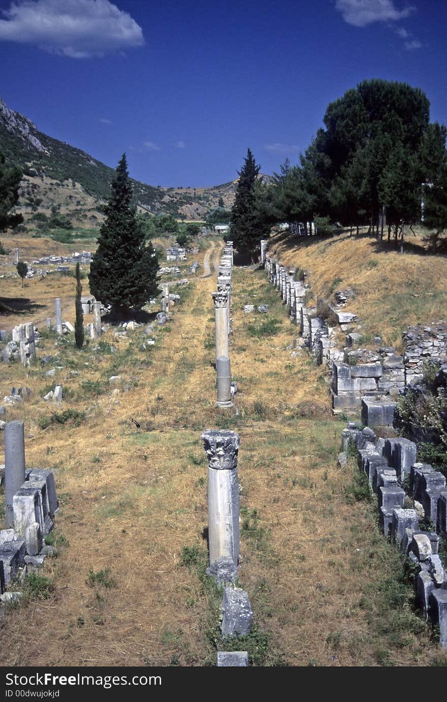 Ruins of the Agora [main marketplace]		Ephesus, 	Turkey