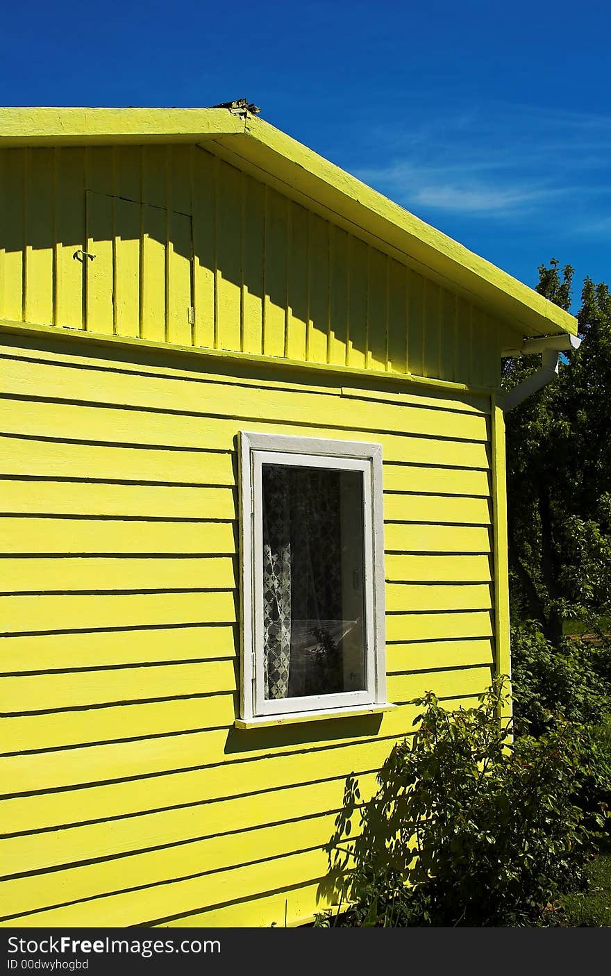 Small Yellow Summerhouse