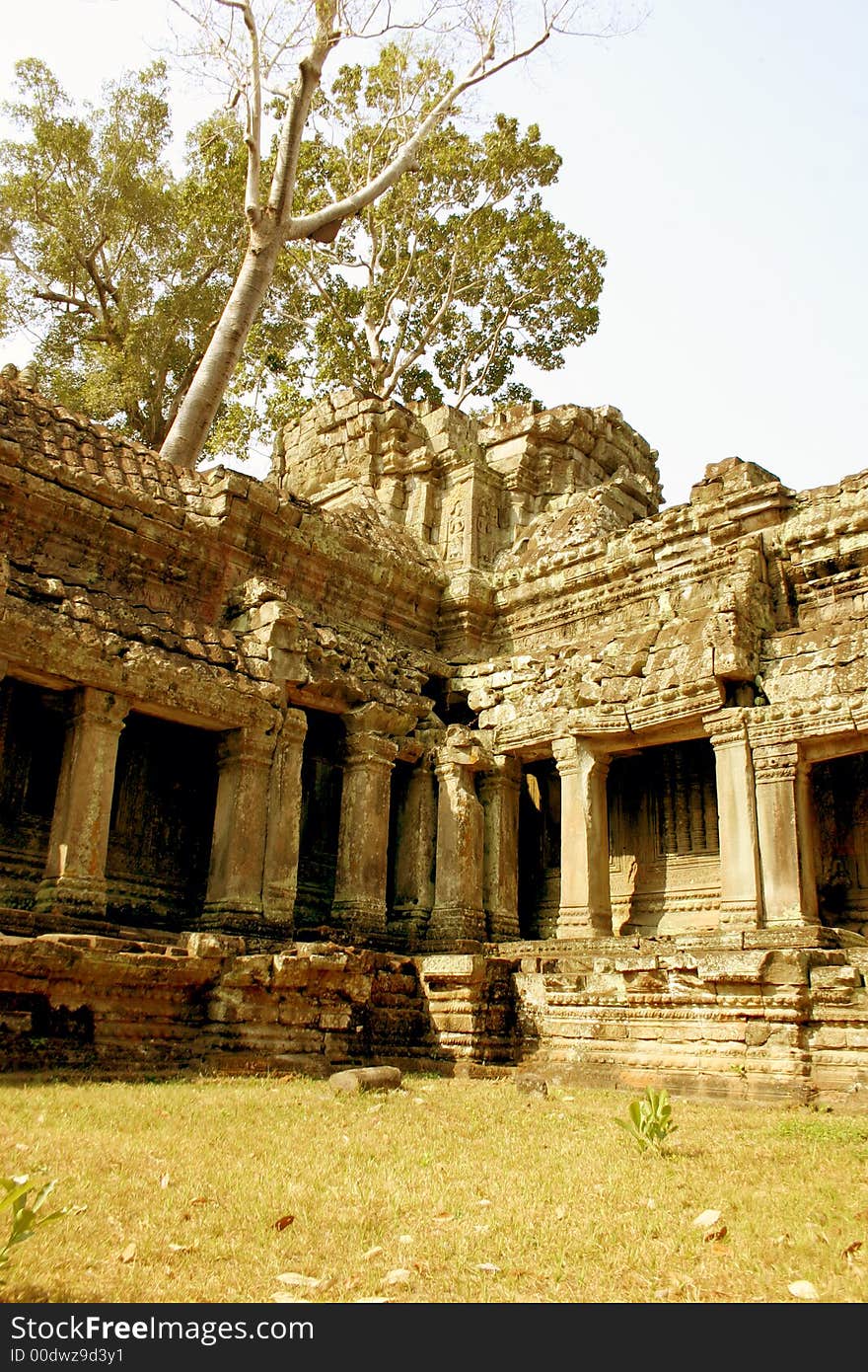 A Temple in the Angkor Wat Complex, Siem Reap, Cambodia. A Temple in the Angkor Wat Complex, Siem Reap, Cambodia