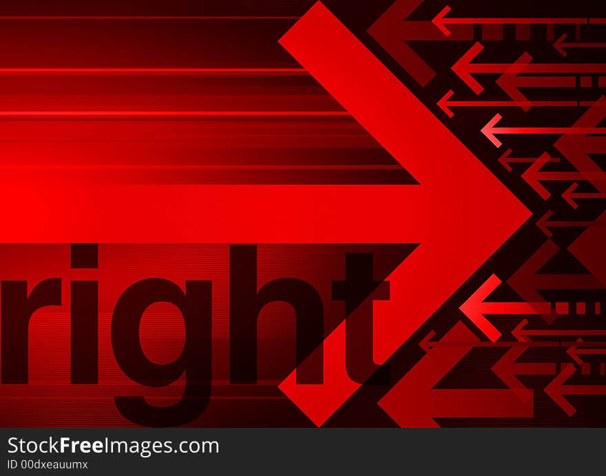 Computer generated abstract background with lines and arrows. Computer generated abstract background with lines and arrows