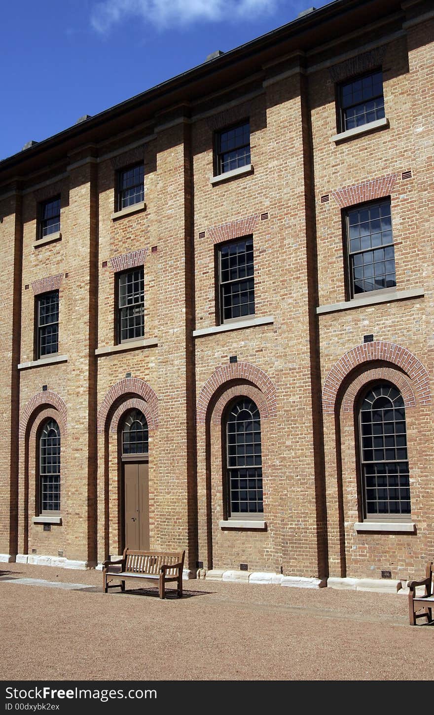 Old Brick Stone House In A Park In Sydney, Australia. Old Brick Stone House In A Park In Sydney, Australia