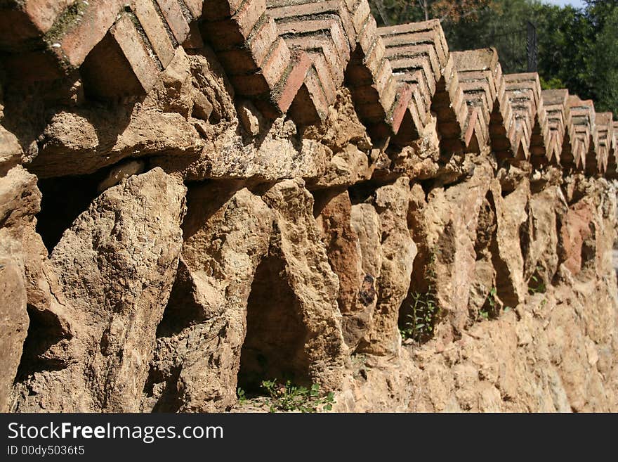 Fence made by Gaudi