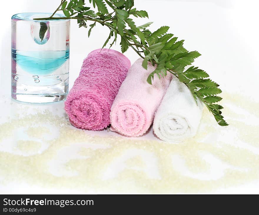 Natural bath accessories