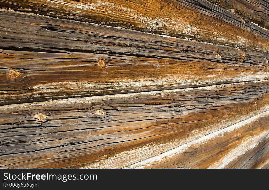 Pattern of old weathered timbered wall. Pattern of old weathered timbered wall