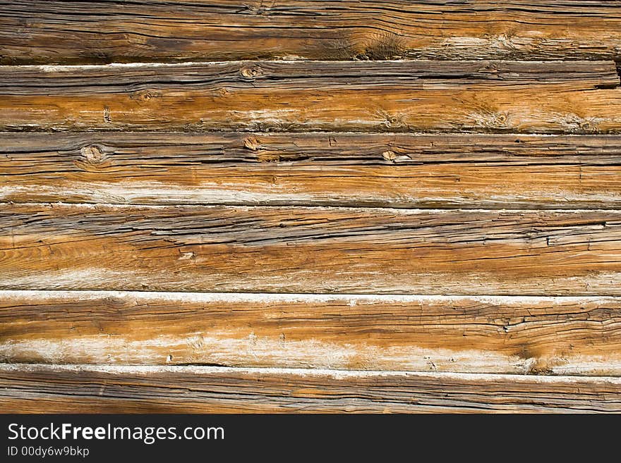 Pattern of old weathered timbered wall. Pattern of old weathered timbered wall