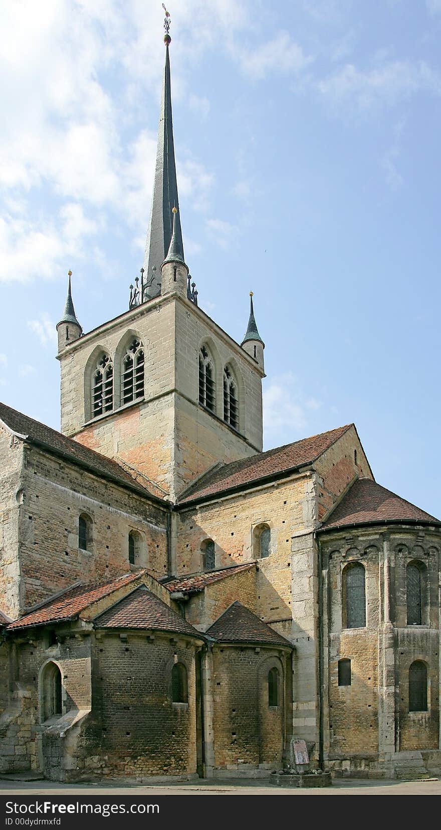 Old Church in Payerne. Switzerland. Old Church in Payerne. Switzerland