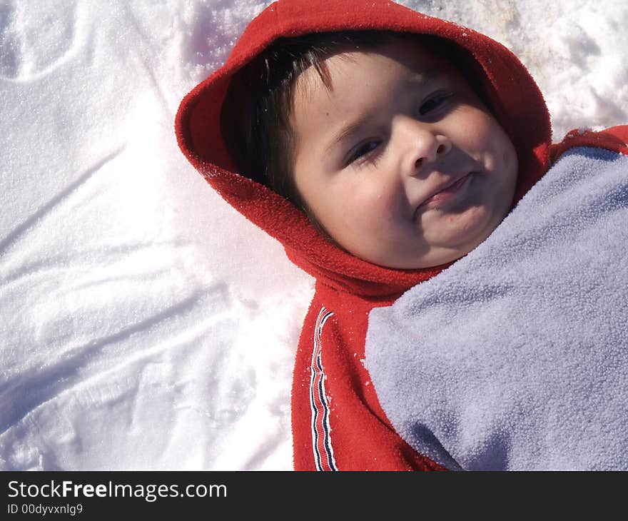 Adorable Hispanic Boy