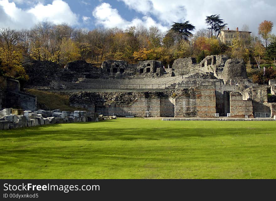 Ancient roman arena