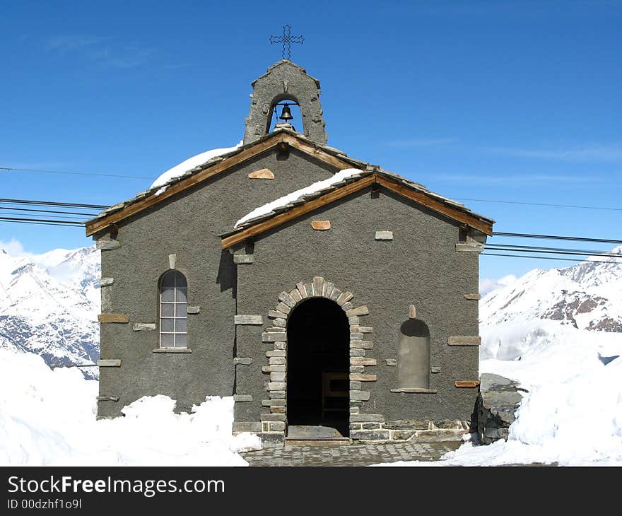 Alpine Church, Gornergrat, Switzerland