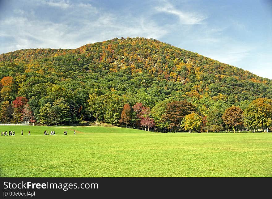 People at Bear Mountain