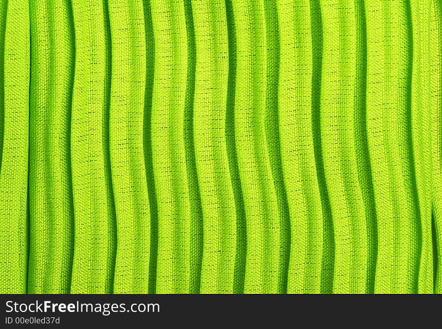 Colored textile background - The color GREEN - landscape format