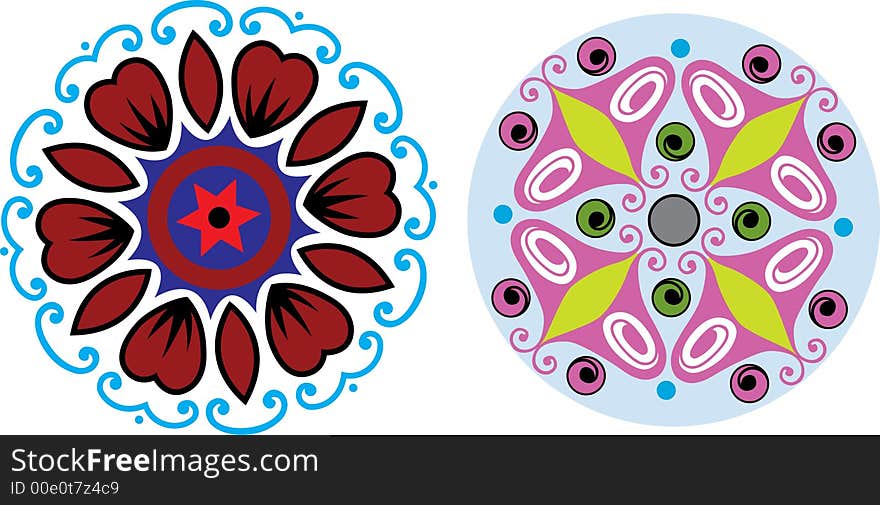 Ornamental motife to projects or backgrounds. Ornamental motife to projects or backgrounds