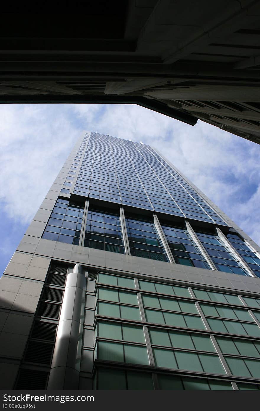 A modern office tower, Boston.