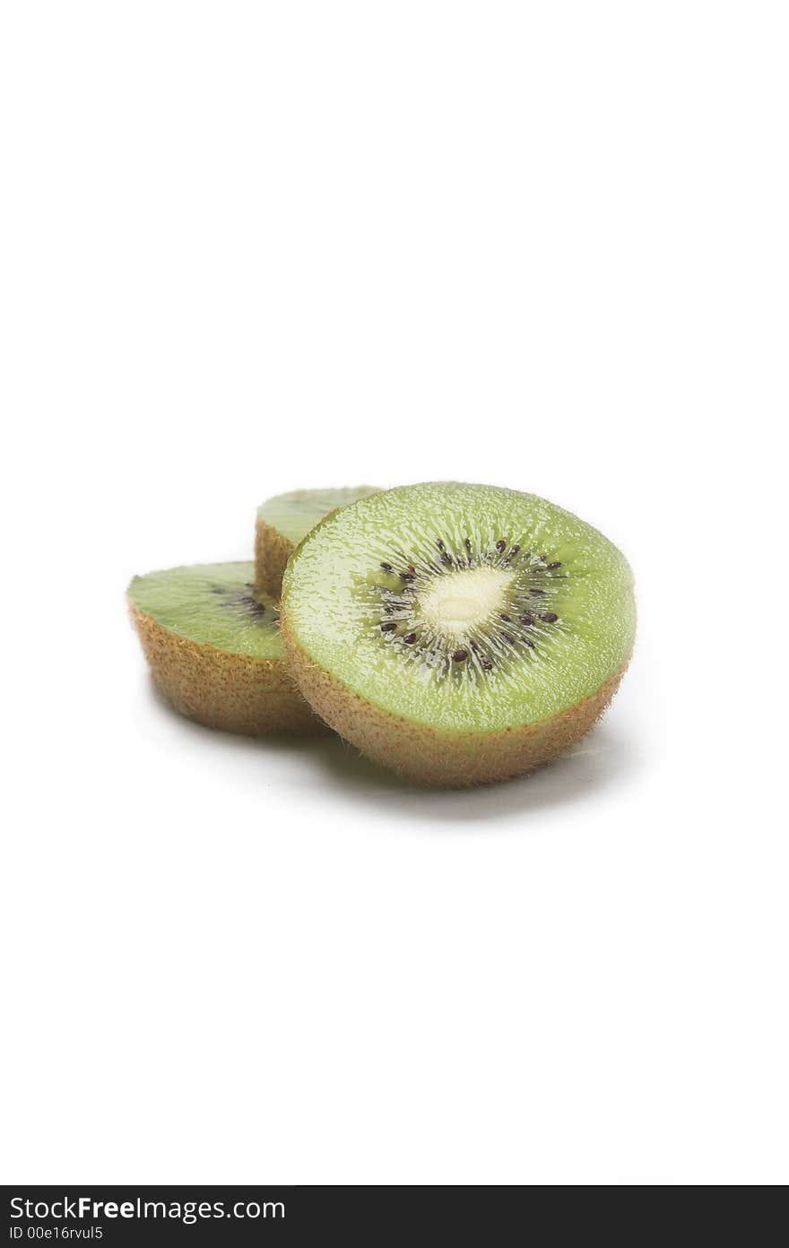 slices of kiwi, close-up