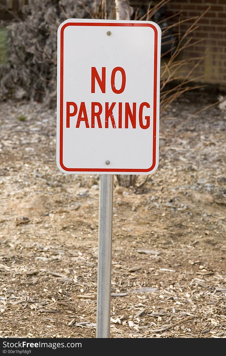 No Parking Sign