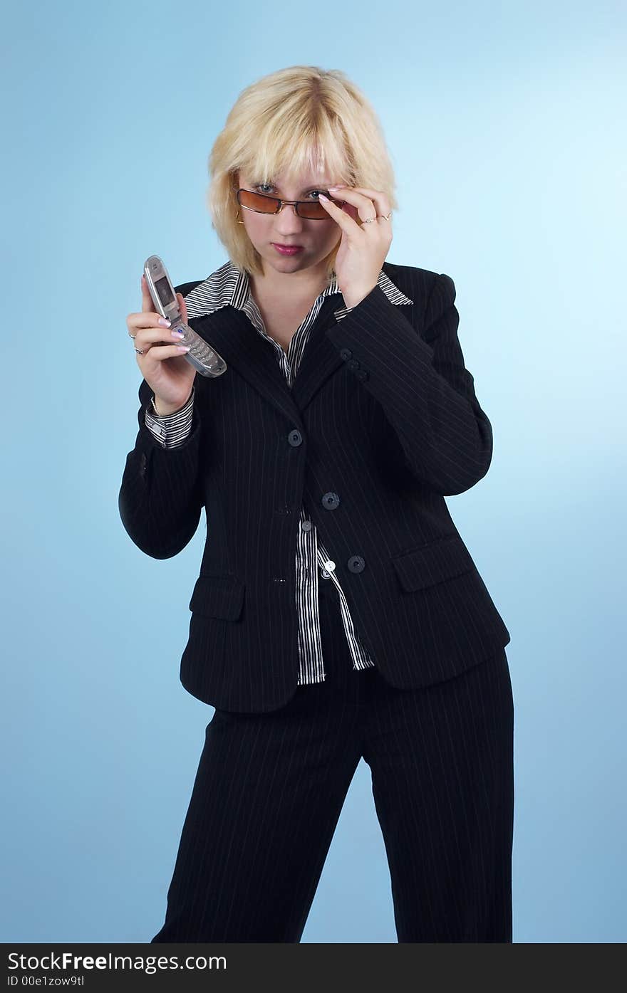 Buisness woman with glasses 09