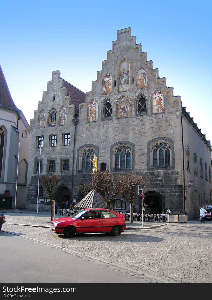 I was in german town Wasserburg and did this photo. This town is small and cute. I was in german town Wasserburg and did this photo. This town is small and cute.