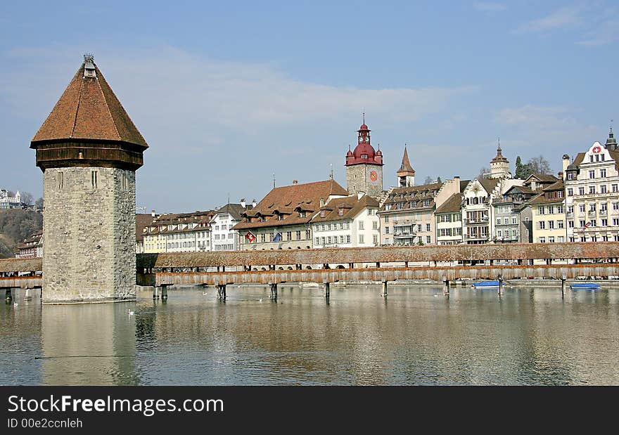 Old City of Luzern. Switzerland. Old City of Luzern. Switzerland