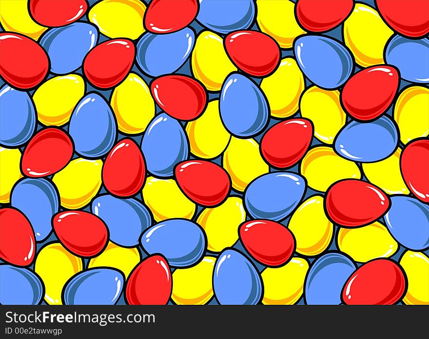 Background from multi-colored easter eggs. Background from multi-colored easter eggs.