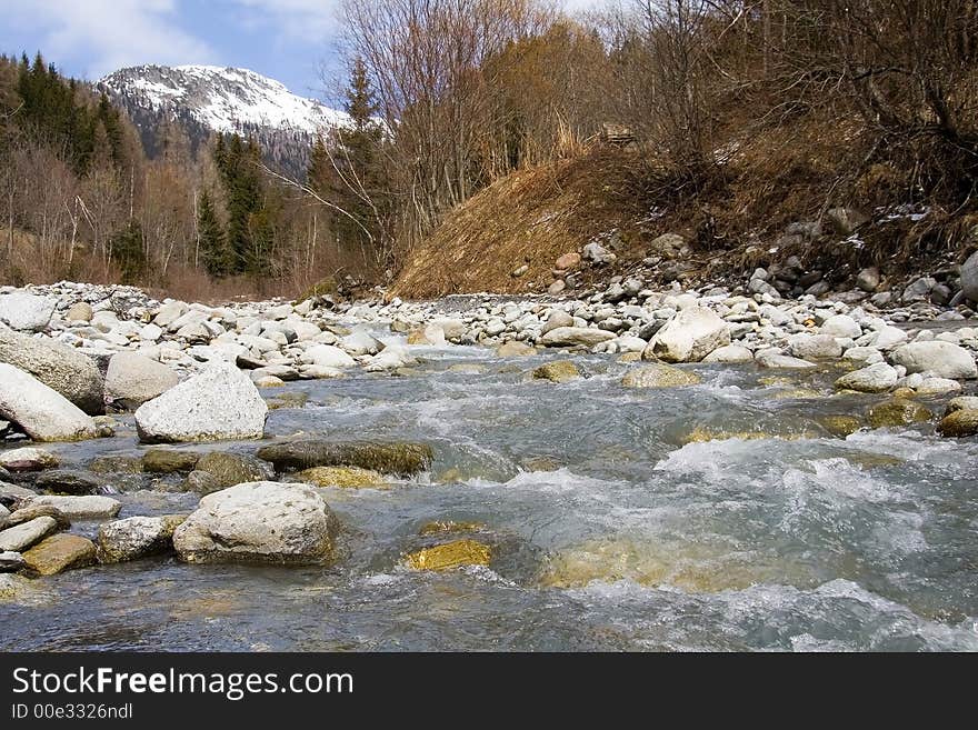 River And Mountains 2