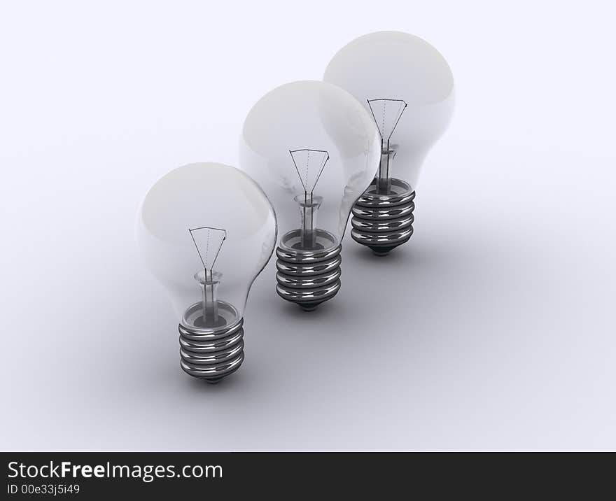 Three bulb