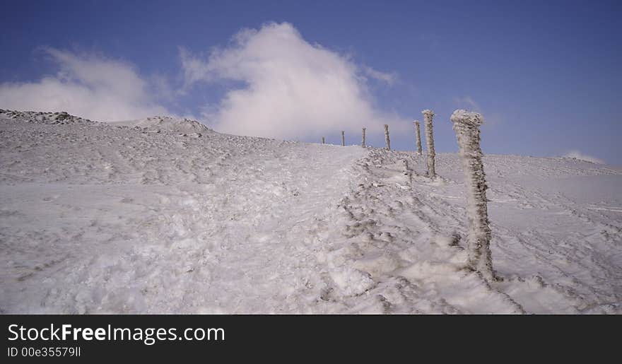 Way to Snezka mountain