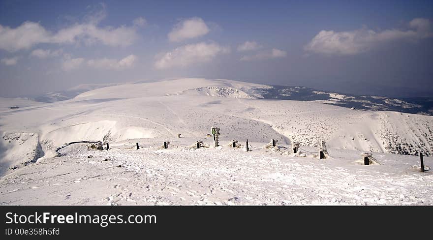 Way to Snezka mountain