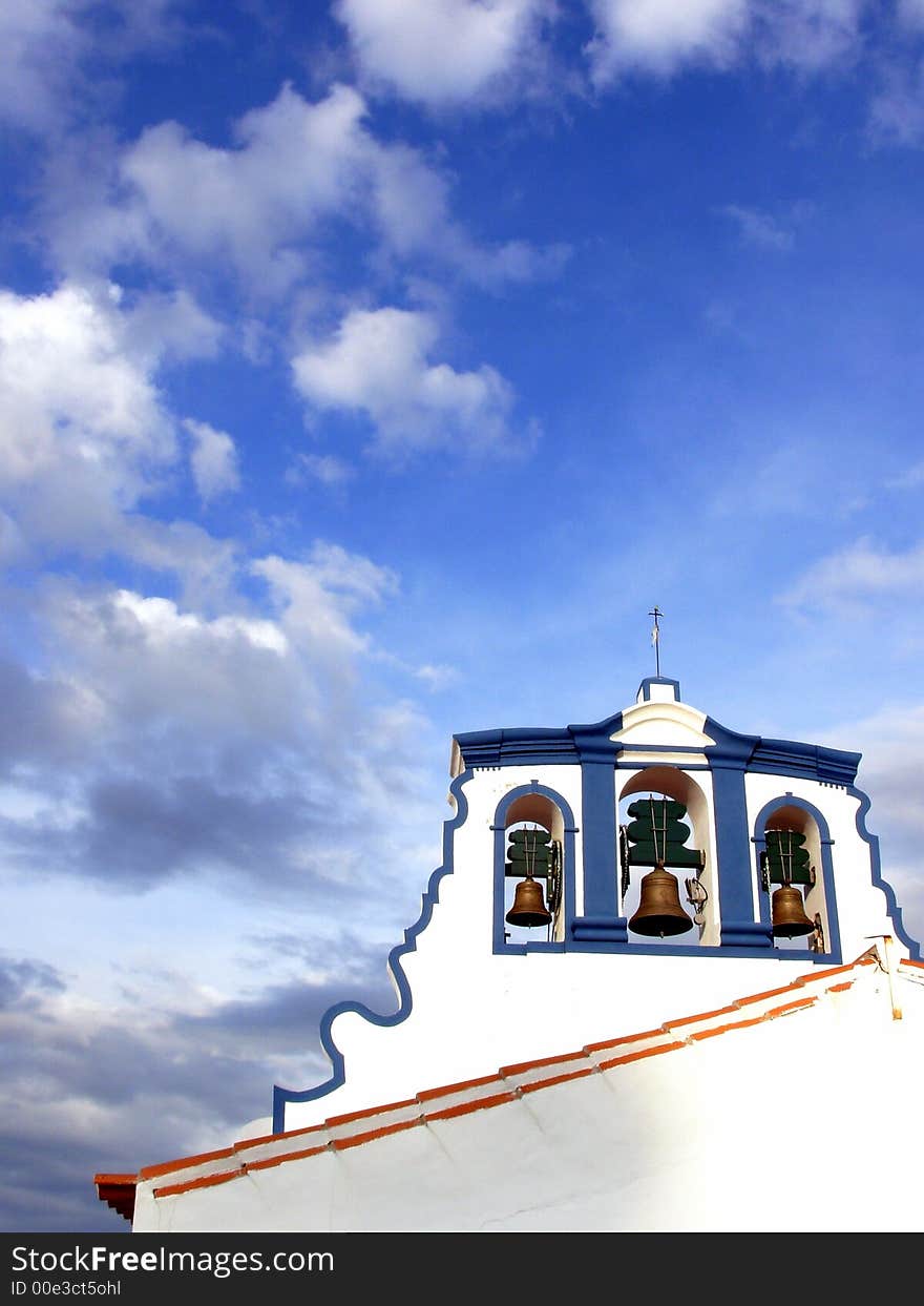 Church And Blue Sky